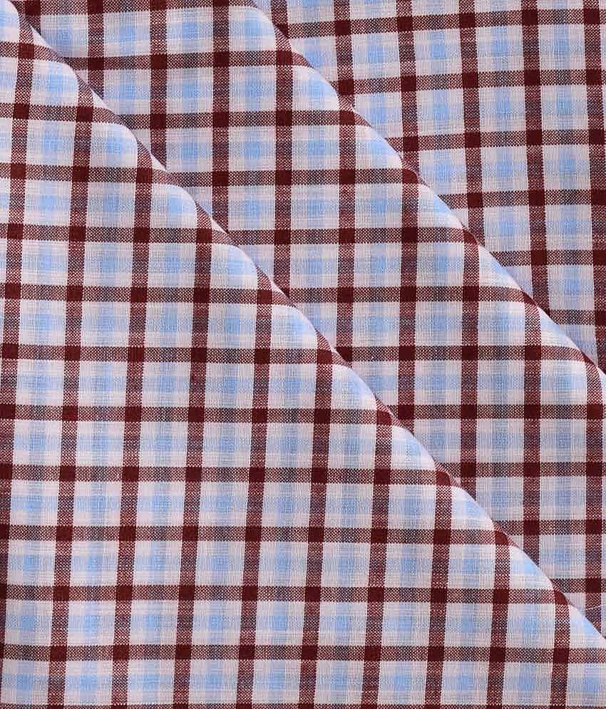 British Terminal Multi Cotton Blend Unstitched Shirt pc