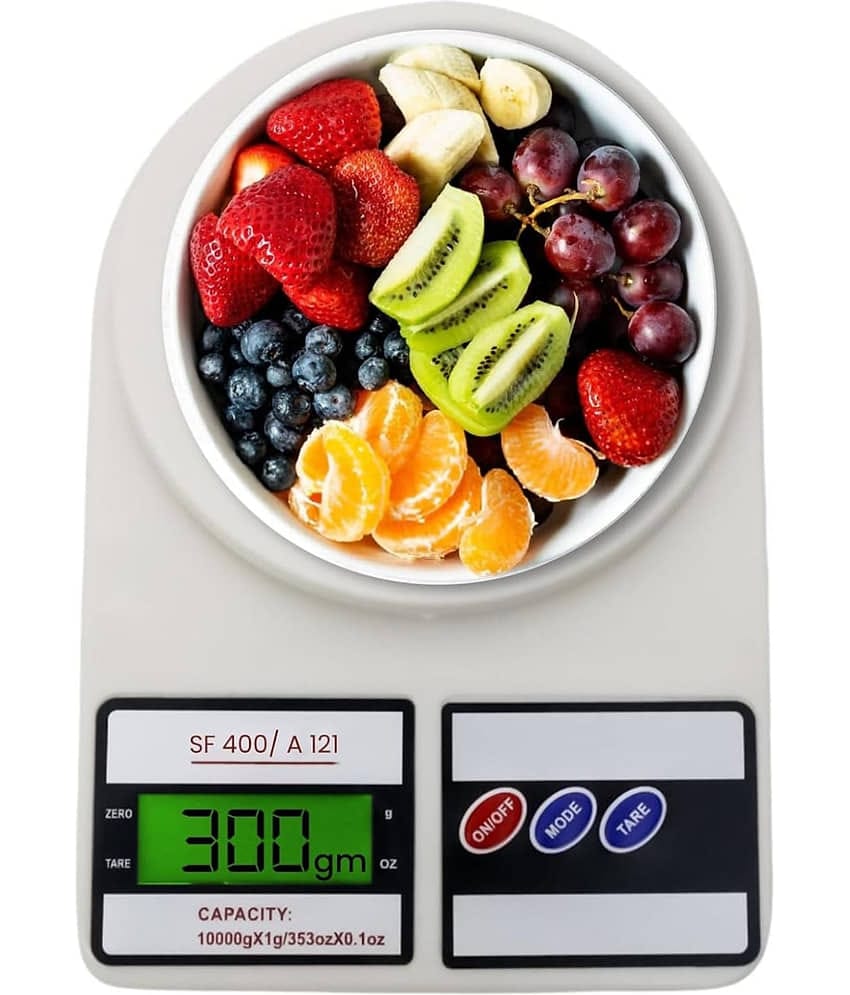QitmirMKT Weight Machine Digital Scale with LCD Display (10KG Capacity) Digital Kitchen Weighing Scales