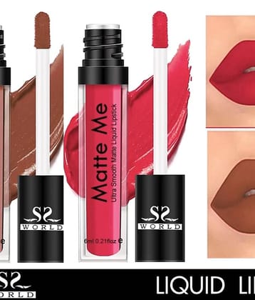 ssworld Pink Matte Lipstick 6