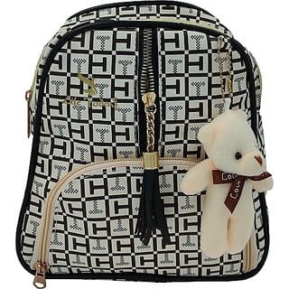Small 5 L Backpack stylish water proof backpack for girl Waterproof Backpack (Cream, 5 L)