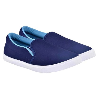 Bruton Casual Shoes for Men Blue Mens Slip-on Shoes - None