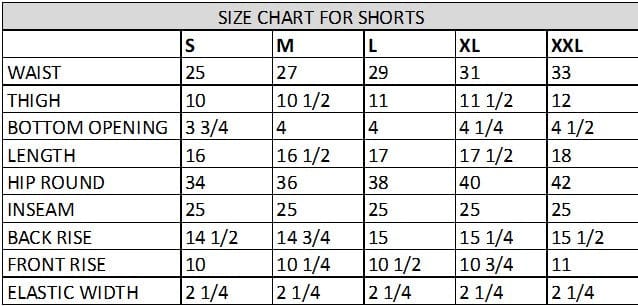 Size Guide Size Guide