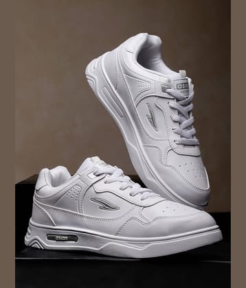 ASIAN BOSTON-01 White Men's Sneakers