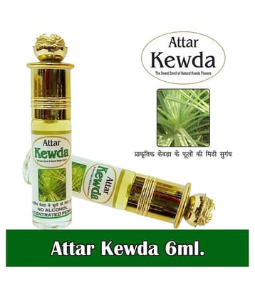 INDRA SUGANDH BHANDAR - Kewda/Kewra Roll-on Perfume Attar For Men & Women 6ml Pack Of 1
