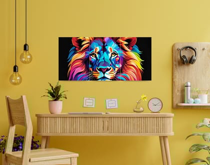 "CARNIVORES: ON THE HUNT- ANIMMAL KINGDOM"- Shiny & Sturdy Metallic Poster Art That Pops & Sticks-A3
