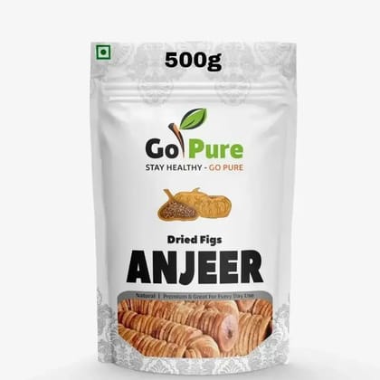 Natural Dried Figs Anjeer 500 Gm