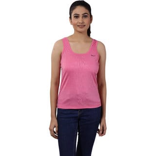 Nivcy Women Pink Tank Top/Vest Small