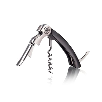 Vacu Vin Waiter'S Foil Cutter And Bottle Opener-Black Corkscrew, 1 Count