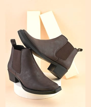 Sir Corbett Brown Men's Chelsea Boots
