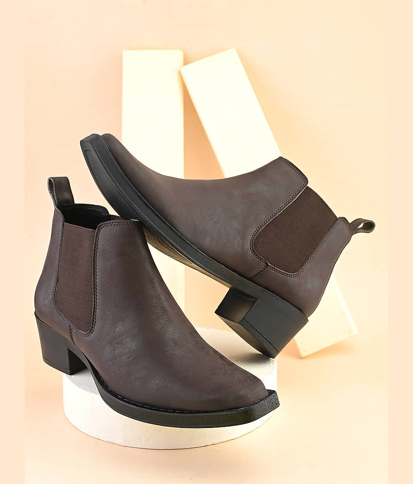 Sir Corbett Brown Men's Chelsea Boots
