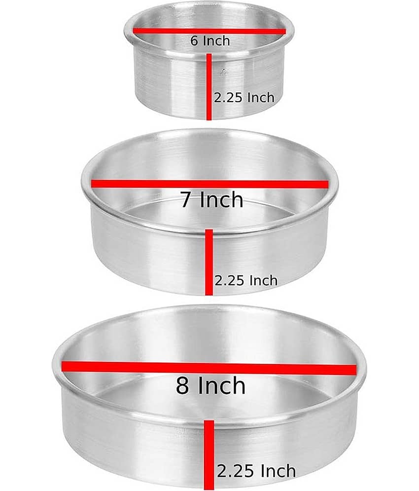 Malik Cake Mould Aluminium Cake tin 300 mL
