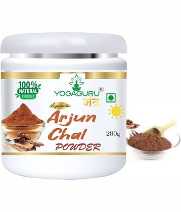 Yogaguru Mantr Arjun Ki Chaal Powder, Arjuna Bark, Arjun Chal Tree Chhal (200 G)