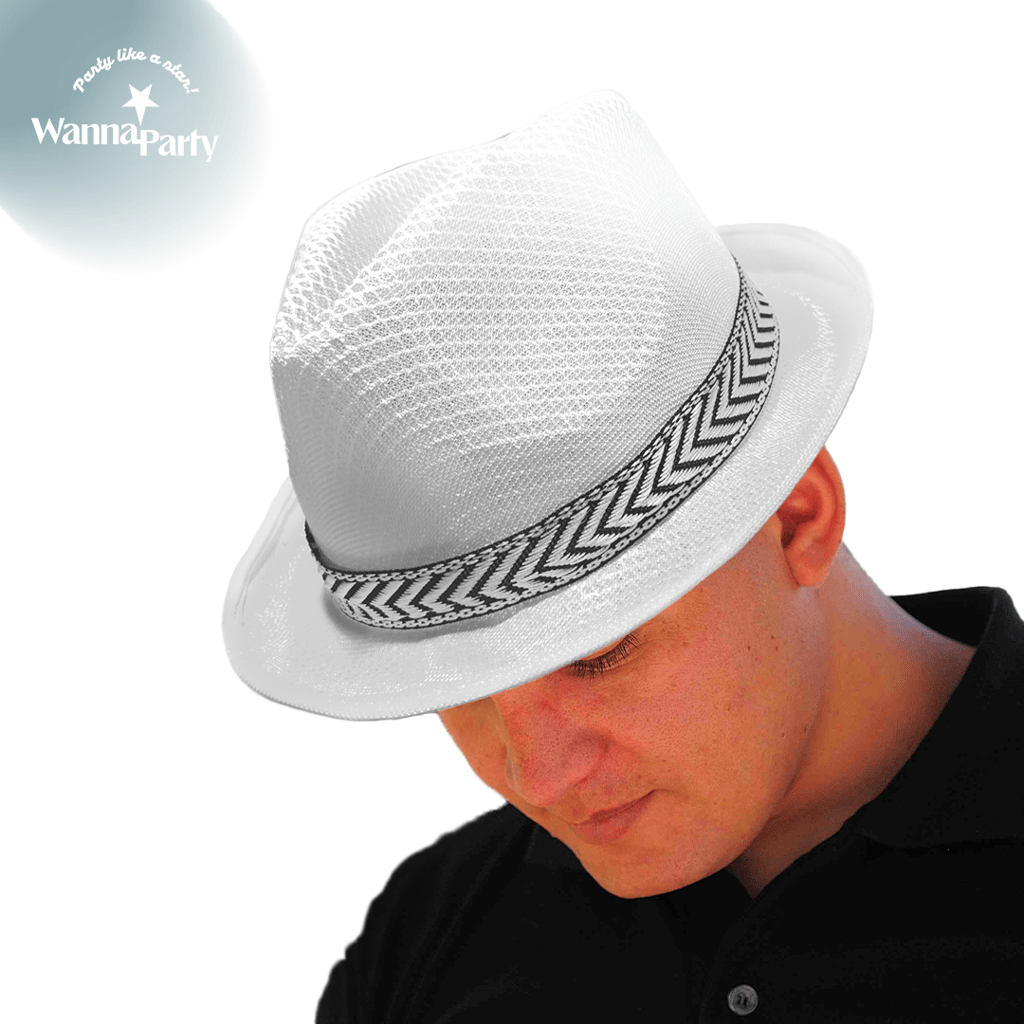 Fedora Hat White