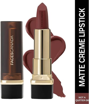 FACES CANADA Comfy Matte Creme Lipstick - Now Or Never 10, 4.2g , 8HR Long Stay