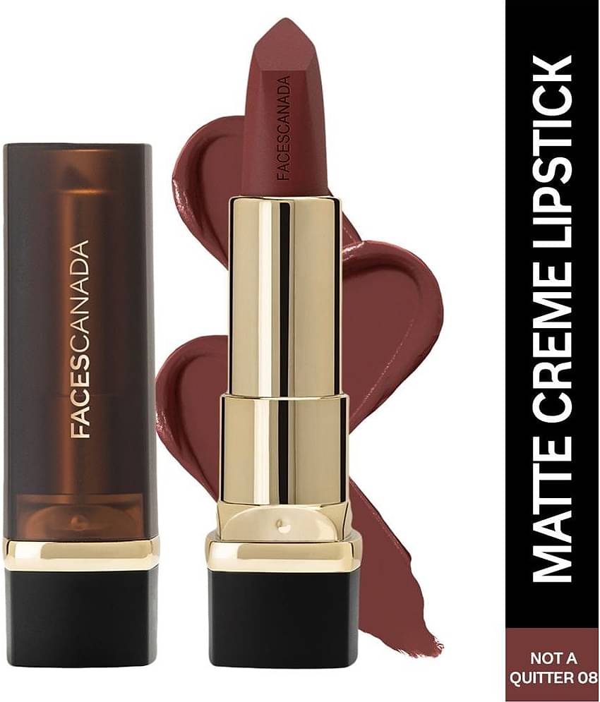FACES CANADA Comfy Matte Creme Lipstick - Now Or Never 10, 4.2g , 8HR Long Stay