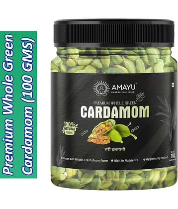AMAYU Whole Cardamom 100 gm