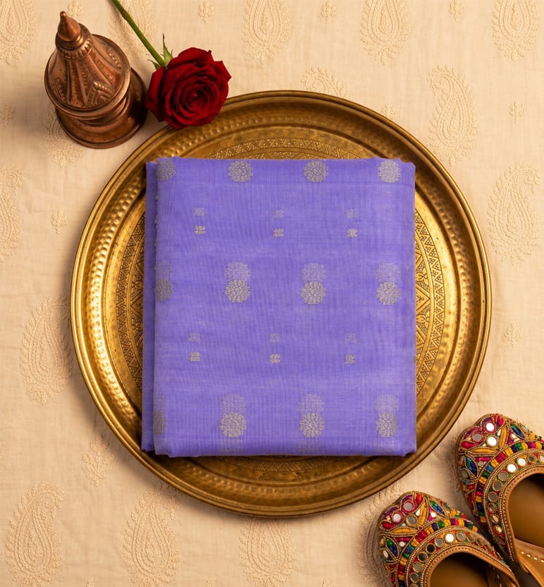 Handloom Chanderi Katan Silk Saree