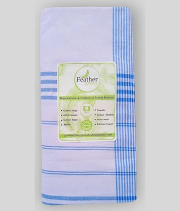 Feather Green Multi Lungi
