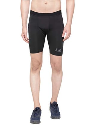 Invincible Men’s Compression Base Layer Shorts-L