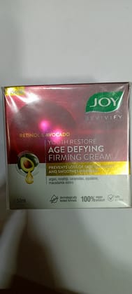 Joy revivify retinol avocado youth restore age defying firming cream 50 ml