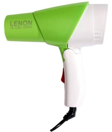 Lenon LE-1280 Green 1000W Hair Dryer