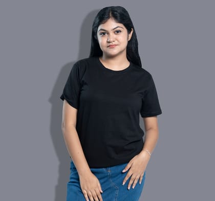 Black solid-Black / Medium