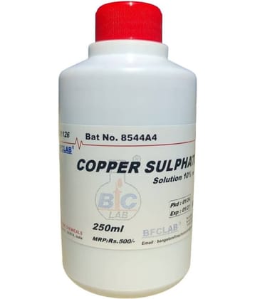 COP-PER SULP-HATE 10% Solution - 250ml