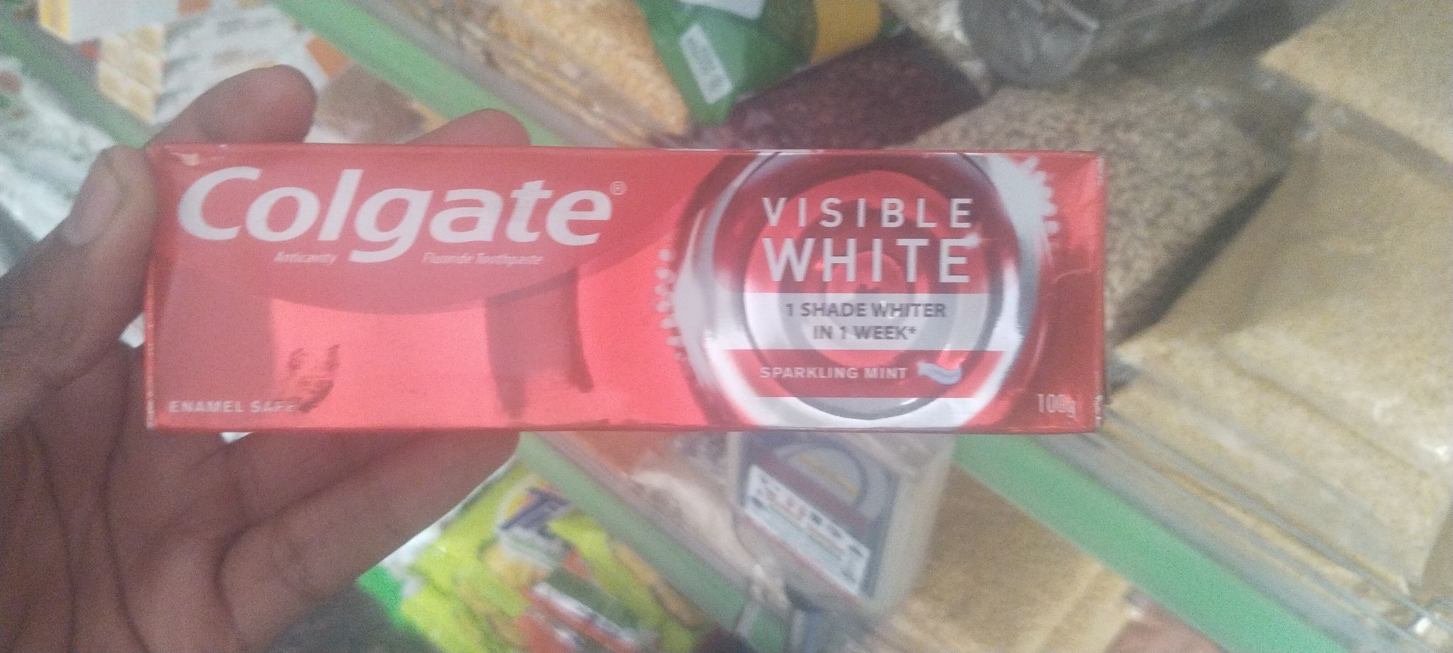 Colgate visible white