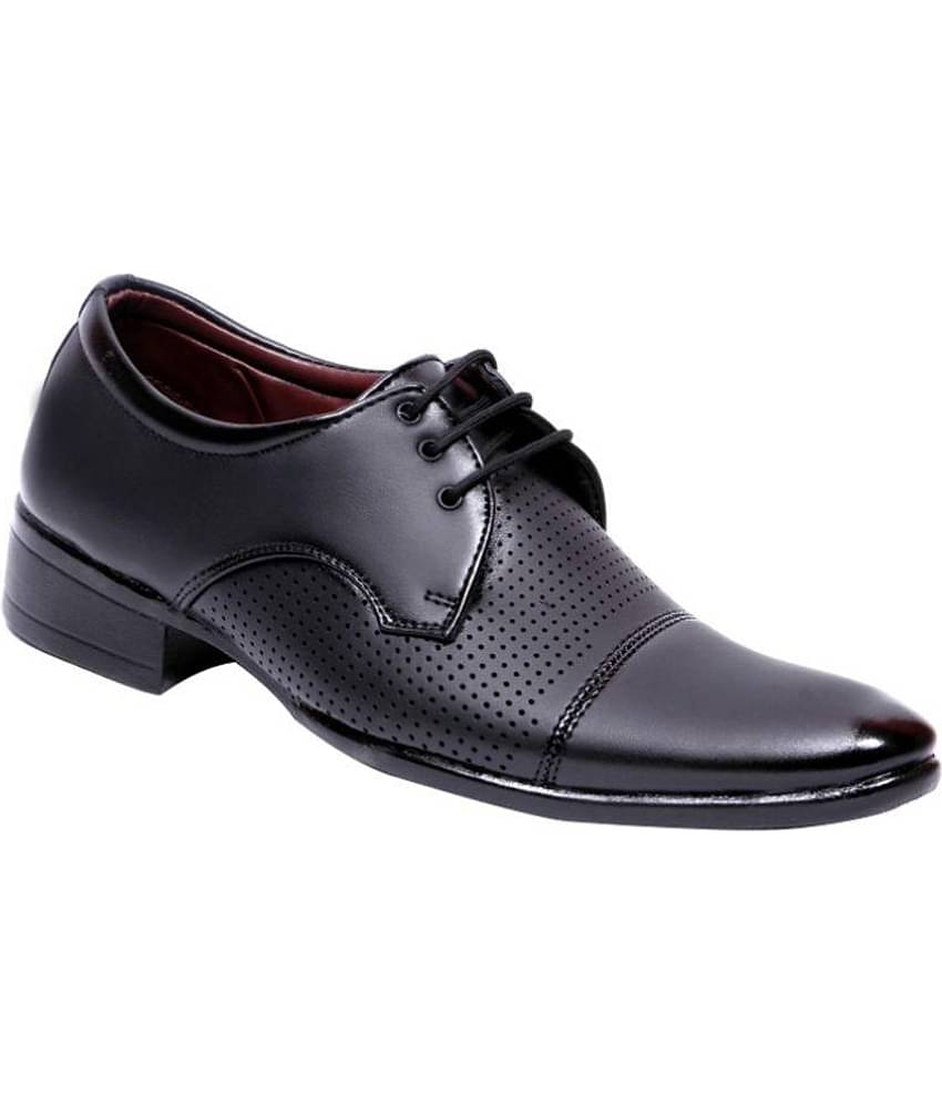 Aadi Derby Non-Leather Blue Formal Shoes