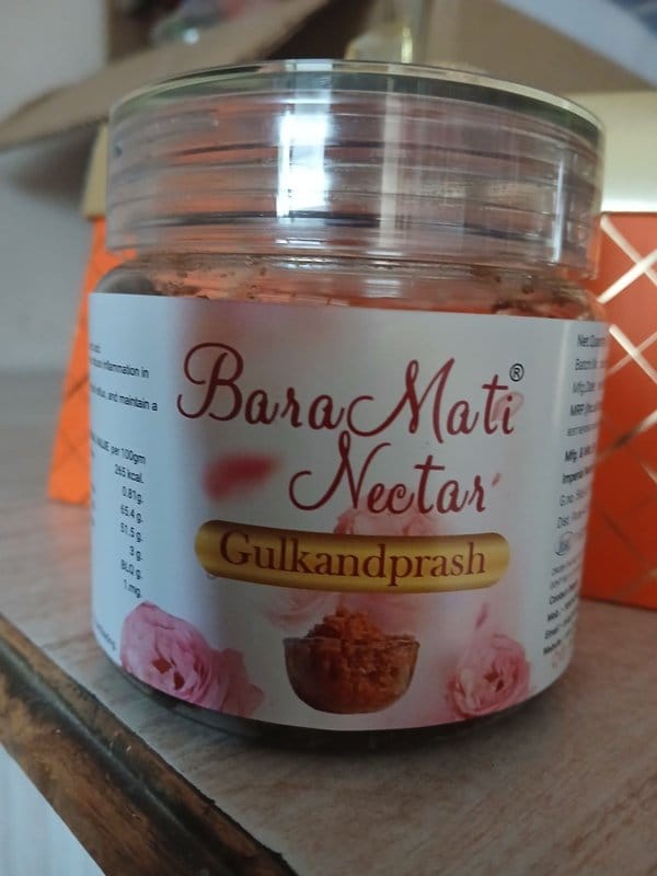 Baramati Nectar Gulkandprash - Ayurvedic Rose Petal Jam
