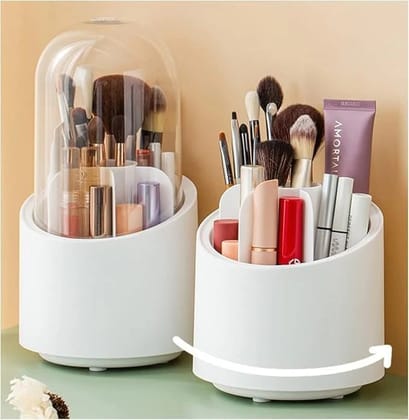360 Degree Rotating Makeup Brush Holder