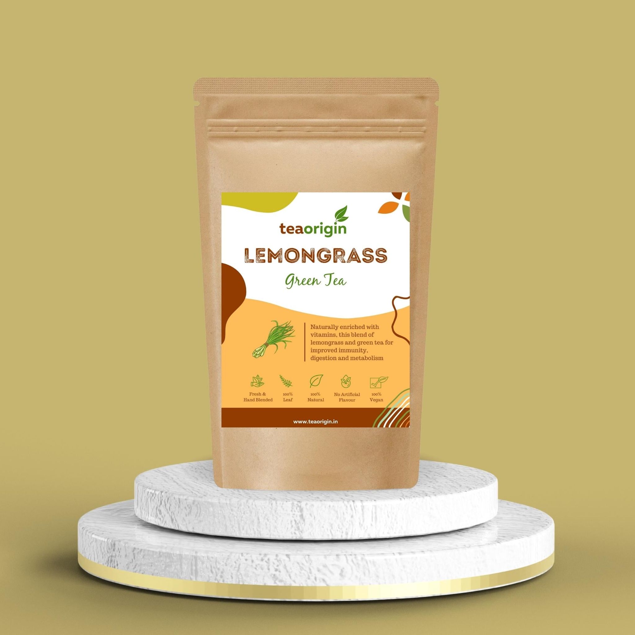 Tea Origin Lemongrass Green Tea-100g