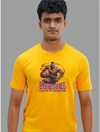 BASKETBALL - DEEP TURMERIC T-SHIRT