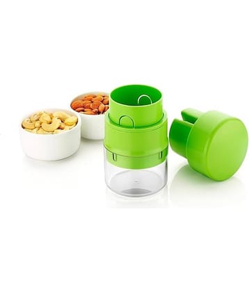 Analog Kitchenware Dry Fruit Cutter Green Plastic Mannual Chopper 200 ml ( Pack of 1 )