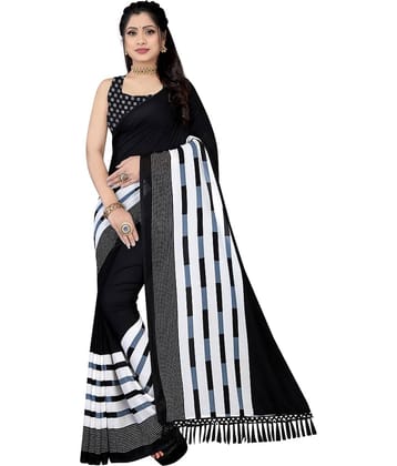 LEELAVATI Georgette Embroidered Saree With Unstitched Blouse Piece ( Multicolor )