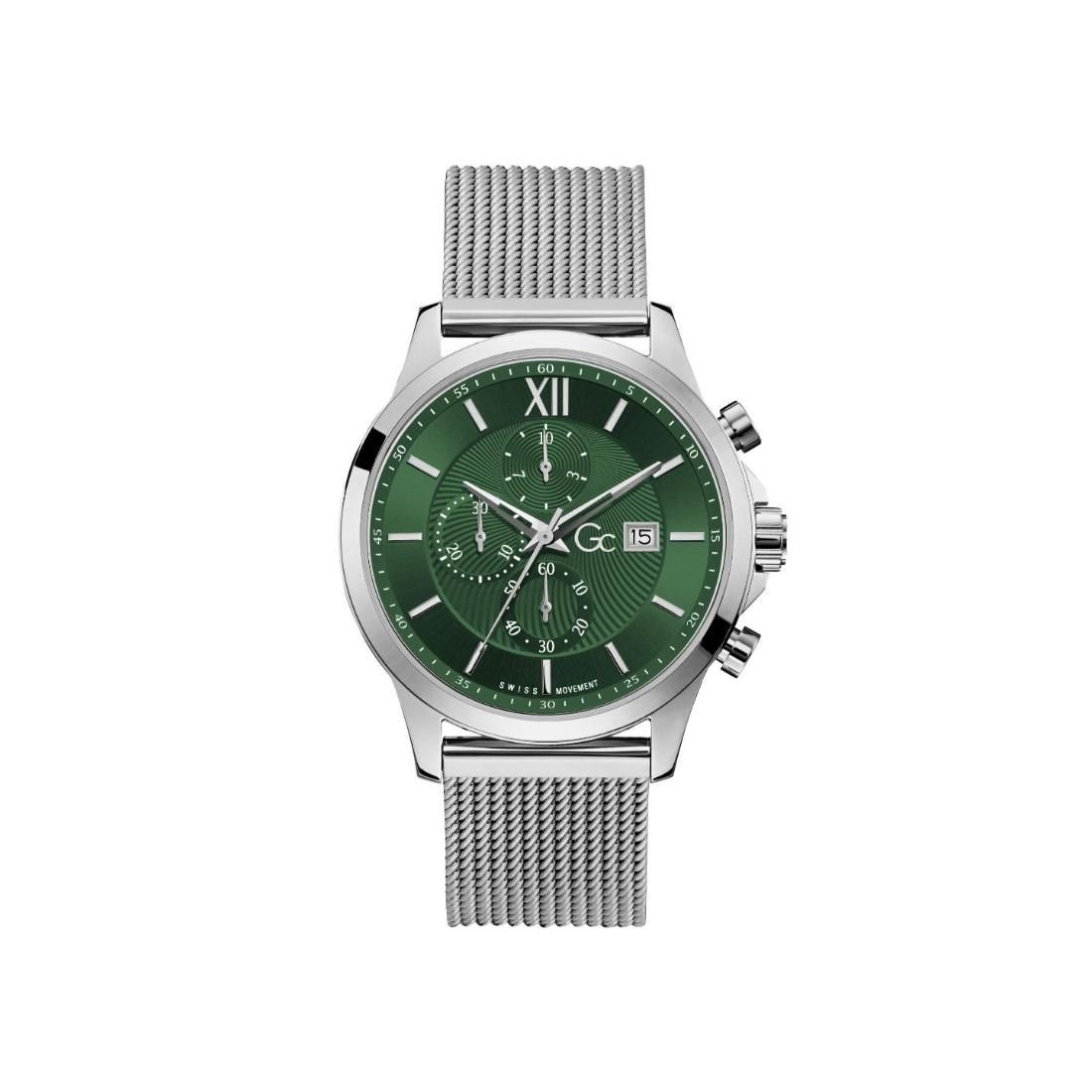GC Men Green Dial 44 mm Analog Watch- Y27012G9MF-Green