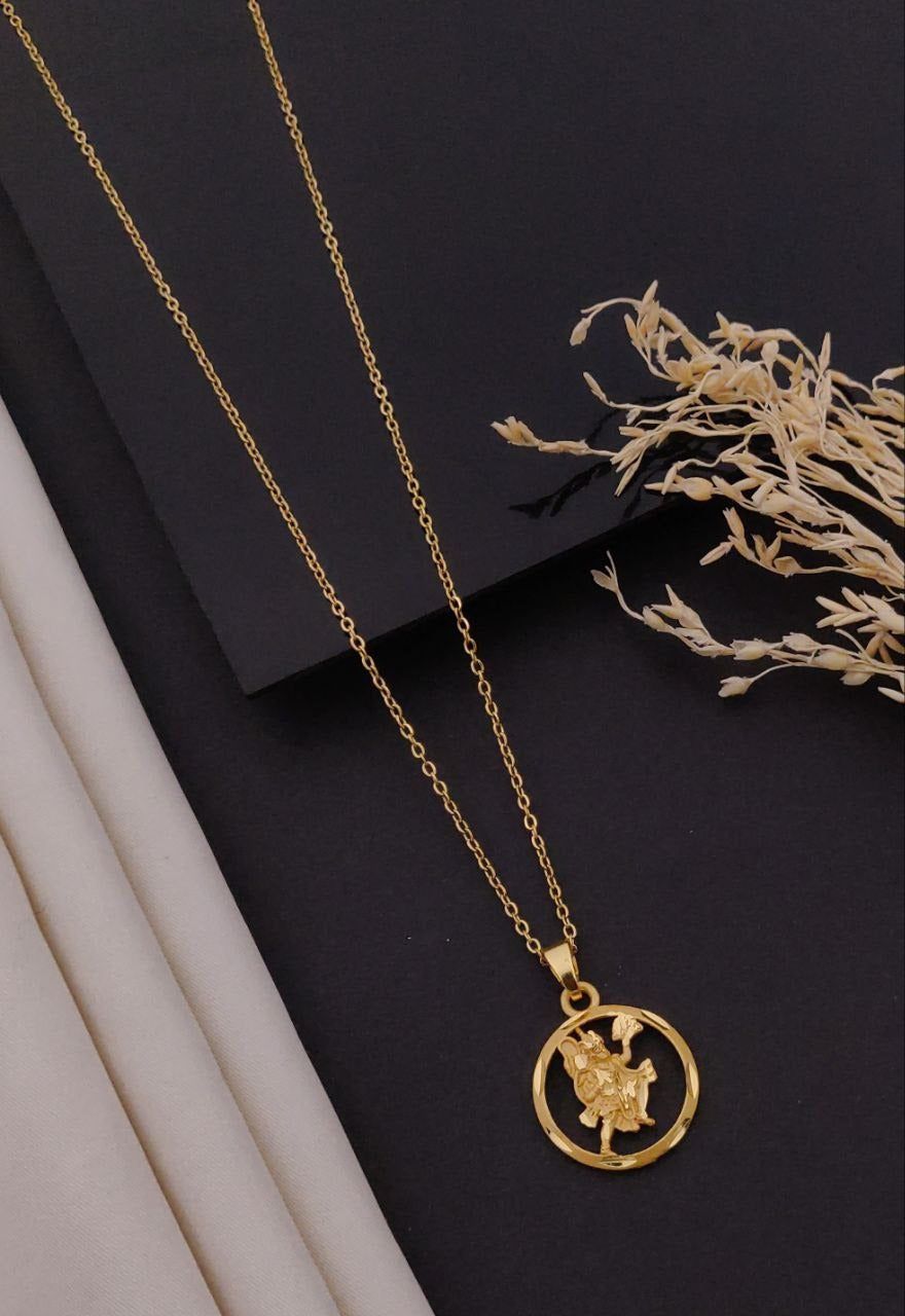 Lord Hanuman Ji Pendant Necklace