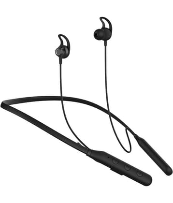 Tecsox Pulse 300 In-the-ear Bluetooth Headset with Upto 30h Talktime Deep Bass - Black