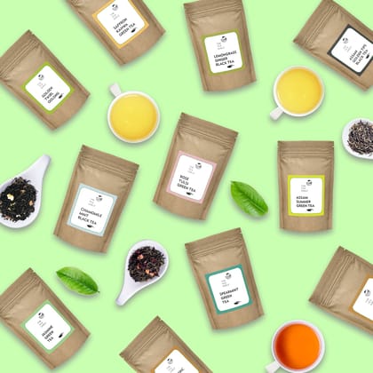 Mega Tea Sampler | 45 Teas-10gms X 45