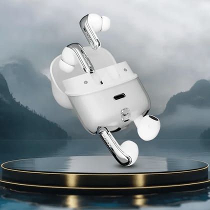 DwOTS Fire ANC - India's First 4 Earbuds In 1 Case With ANC Up To 32dB Eclipse White