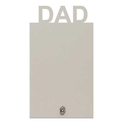 Dad Blank Stand Photo Frame for Sublimation Printing