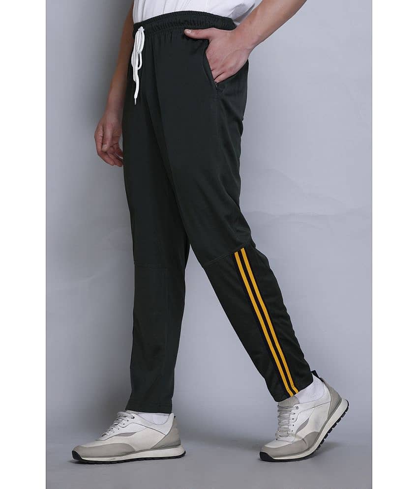 HVBK Olive Green Polyester Men's Trackpants ( Pack of 1 )