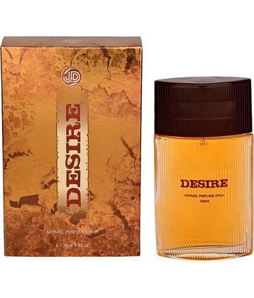 JD INTERNATIONAL DESIRE Apparel Perfume For Men & Women Long Lasting Perfume 100 ml (Pack of 1)