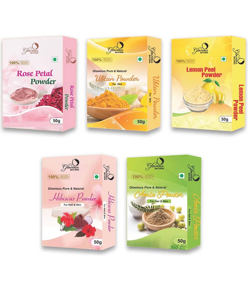 glowious - Skin Toning Face Pack for Normal Skin ( Pack of 5 )