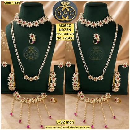 Gauri ganpati jewellary set  C