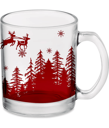 Ros - Multicolor Glass Gifting Mug
