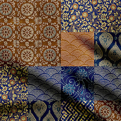 Vector Patten Dark-Organza