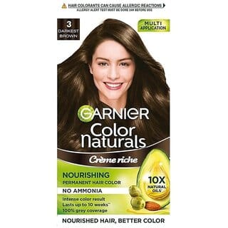 Garnier Color Naturals Dark Brown Creme Riche Hair Color - 130ml