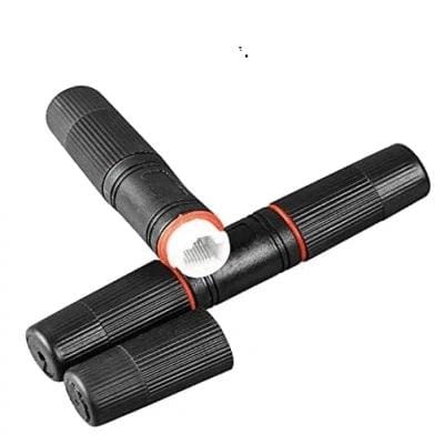 CAT6 RJ45 Waterproof, Dust Proof Inline Female to Female Coupler for Camera (Black)