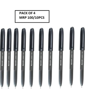 Reynolds Limino Gel Black 10 Pcs (Pack of 4)